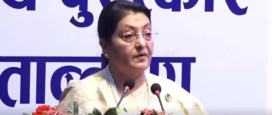 एमाले राजनीतिमा फर्कने विद्यादेवी भण्डारीको घोषणा