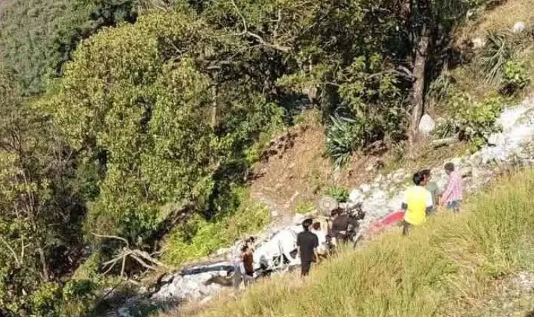 दार्चुलामा जिप दुर्घटना: सिँचाइ कार्यालयका दुई कर्मचारीको मृत्यु