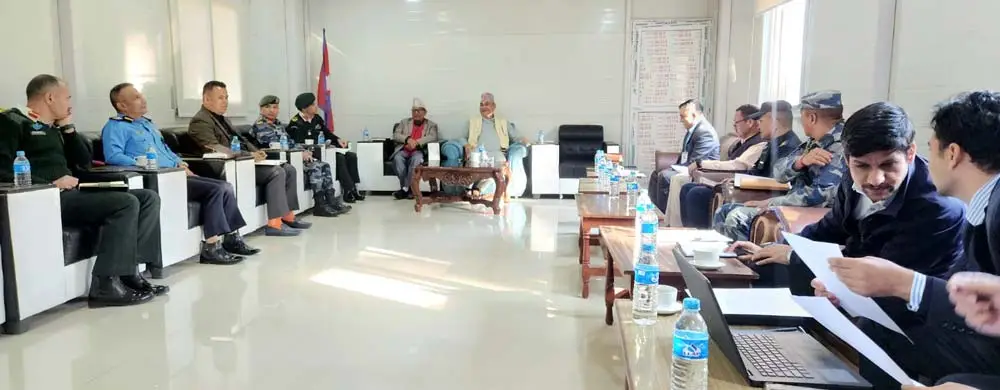 प्रतिनिधि सभा सदस्य निर्वाचनलक्षित सुदूरपश्चिम प्रदेशस्तरीय सुरक्षा गोष्ठी आयोजना हुने