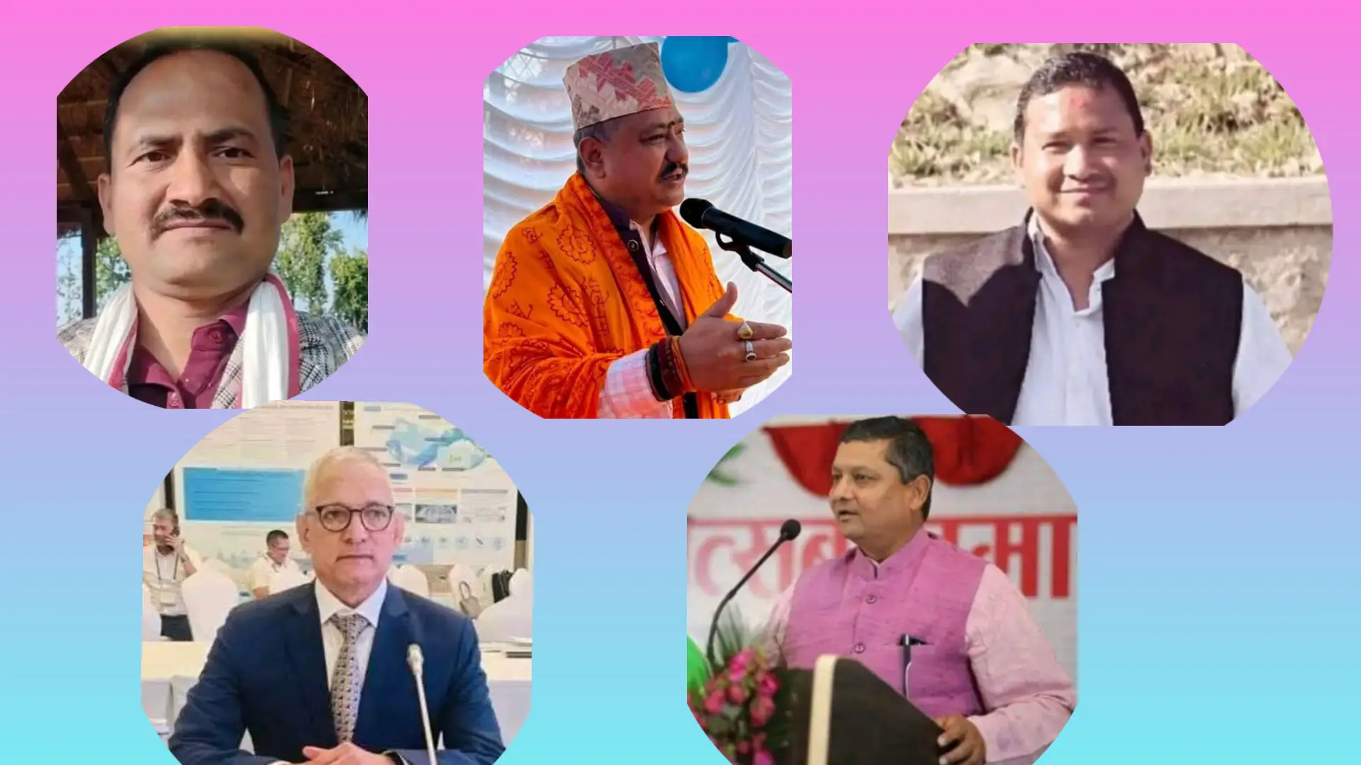 यी हुन कांग्रेसबाट कैलालीका पाँचै क्षेत्रका उम्मेदवारहरु