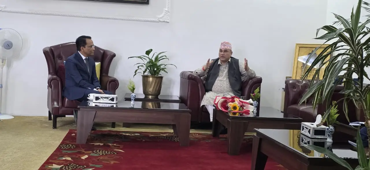 मूख्यमन्त्री शाह र गभर्नर पौडेलबीच भेटघाट