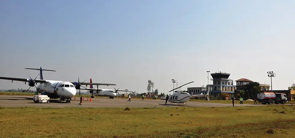 हवाई इन्धनको मूल्य बढेसँगै धनगढी–काठमाडौँ हवाई भाडा साढे १६ हजार