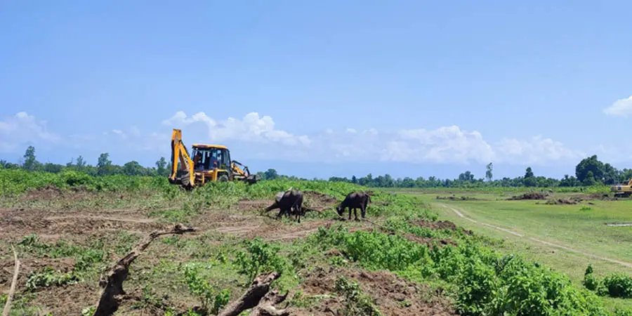 दोधारा चाँदनीमा डेढ दशकअघिदेखिको सुक्खा बन्दरगाहकाे सपना पूरा हुँदै