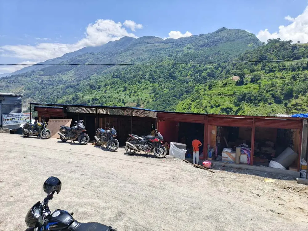 बाम्का बजारको पुनर्निर्माण