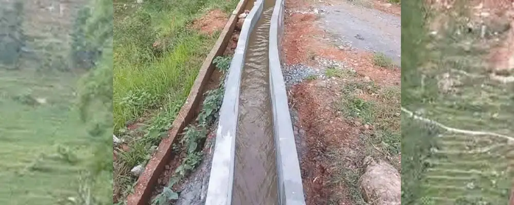 बैतडीको  पाटन नगरपालिका–५, वसन्तपुरमा सडक एक कुलो दुई