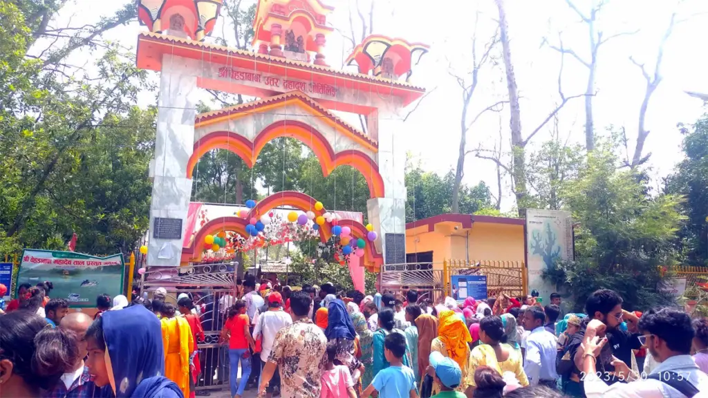 बेहडाबाबामा गङ्गादशहरा मेला शुरु, हजारौं भक्तजनको घुइँचो