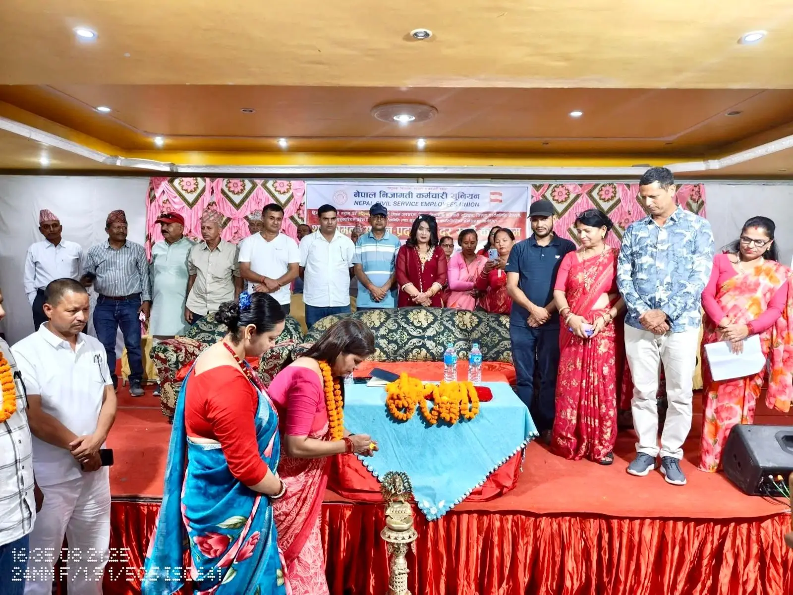 धनगढीमा निजामती कर्मचारी युनियनको तीज उत्सव