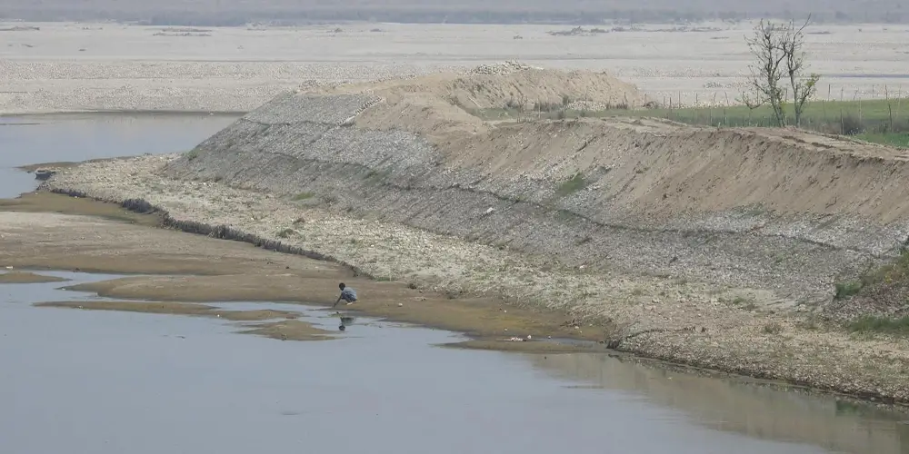 तटबन्ध निर्माणपछि सुरक्षित बन्यो कुतियाकवर