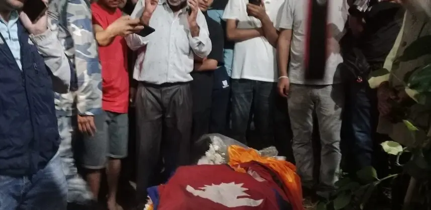 विपिनको आज महाकाली आर्यघाटमा अन्तिम संस्कार गरिने