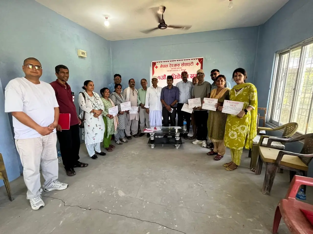 नेपाल रेडक्रस सोसाइटी धनगढी उप-साखाको सभापतिमा ओझा