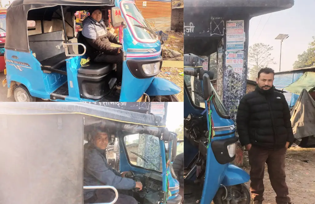 अटो चलाएर गुजारा गर्दै बेलडाँडीका स्थानीय