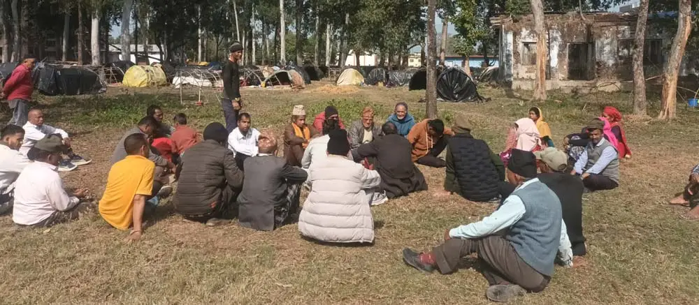 मत माग्नेसँग बसोबासको माग गर्दै आरक्षपीडित