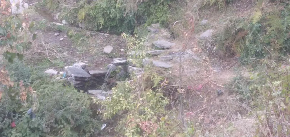 धाराको नाम नै छाउपडी धारा