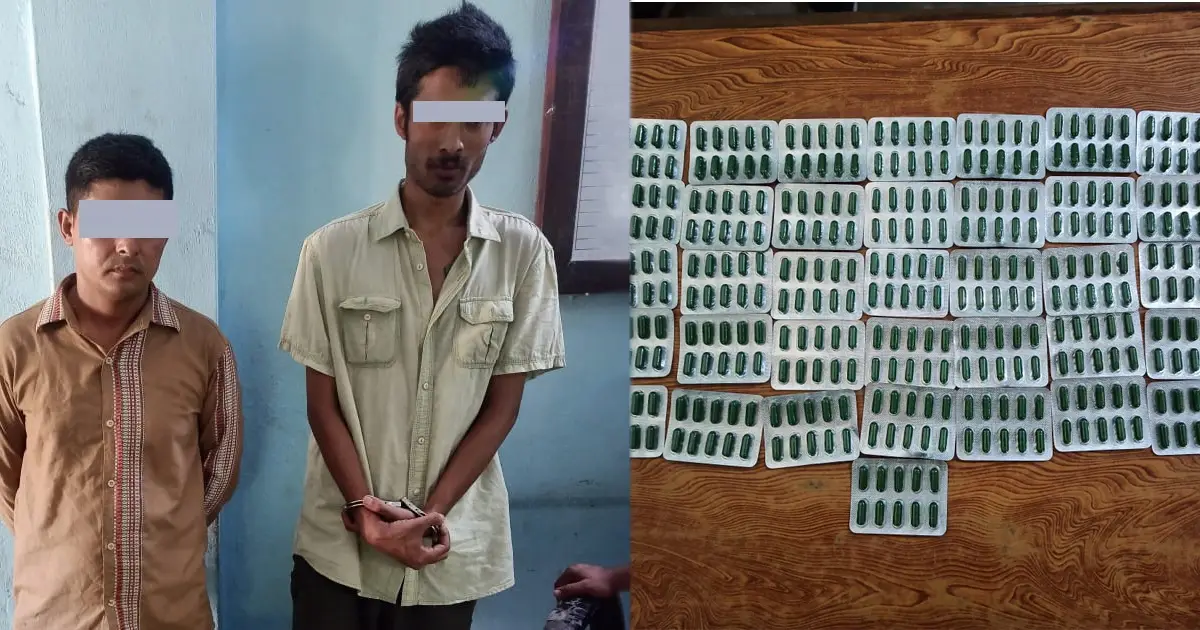 अत्तरियाबाट ट्रामाडोल क्याप्सुल सहित २ जना पक्राउ